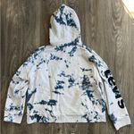 Levi's Blue and White Tiedye Oversized Hoodie Photo 4