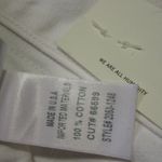 Citizens of Humanity NWT  Ayla in Serene White Baggy Cuffed Crop Jeans 32 Photo 7