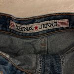 Zenana Outfitters Zenna Women's High-waisted, distressed denim shorts in blue and navy Photo 2