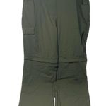 GO Sport Convertible Hiking Pants 29‎ Waist Green Size M Photo 0