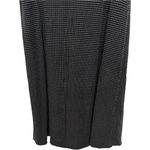 Talbots  Petite Polka Dot Maxi Skirt Black White Pull On Cotton Small Petite Photo 2