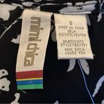 Mimi Chica  Black White Floral Kimono Bobble Trim TBEV757 Romantic Flowy‎ NWT S Photo 8