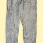Lululemon Warm Down Jogger Sweatpants Size 4 Women's Grey All Over Print Photo 0
