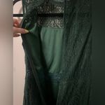 Zalalus  Green Lace Mini Dress Photo 10