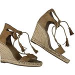 Joie  Delilah Braided Espadrille Wedge Sandals Photo 0