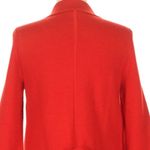 J.Crew Red 100% Wool Double Breasted Knit Sweater Jacket Size Medium M Photo 3