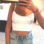 Boutique White Crop Top Photo 0