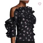 Rebecca Taylor ✨ Off Shoulder Floral Print Sz 6 Top✨ Photo 8