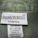 Fashion Bug  green corduroy stretch zip up jacket! Photo 8