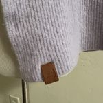 Fabletics Women’s Wool Cashmere Blend Thick Knit Scarf Purple Lavender Winter Photo 8