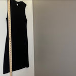 Wilfred Aritzia  Free  Black Sleeveless Ribbed Sweater Dress Small Photo 6