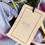 NWT La Ligne Stella Tiered Ruffle Cotton Midi Dress Lavender Swirl Size Small Purple Photo 11