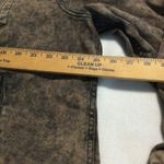 TIME AND TRU Acid Wash Denim Jacket Brown Distressed Button Front Size XXXL Photo 3
