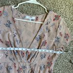 Louna Pink Elizabeth Dress Midi Floral Wedding Guest Formal Spring Ruffle Large Photo 8