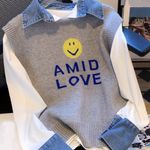 Gray Sweater Vest Photo 6