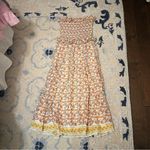J.Crew  Ravenna dress in sunset rose block-print ramie Photo 1