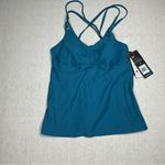 Speedo  Xtra Life Lycra Strappy Tankini Top in Teal NWT Small Photo 1