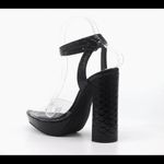 Cape Robbin lovely chunky block high heel sandal Photo 2