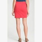 Caslon  Red Denim Mini Skirt 8 Photo 2