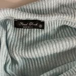 Final Touch  Off-Shoulder Sweater in Light Blue Photo 2