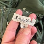 For Love & Lemons Women’s green polka dot puff long sleeve dress Size small Photo 2