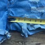 American Eagle  Womens Super Low Shortie Super Stretch Distressed Shorts Size 10 Photo 3