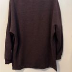 Varley  Dark Brown Crewneck oversized Sweatshirt small Photo 4