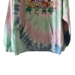Nickelodeon Rugrats Tie-Dye  HOODIE Multicolor Soft Kangaroo Pocket SZ XL #1302 Photo 3