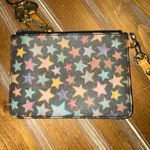 Dooney & Bourke Vintage Rainbow Stars Wristlet Cardholder Keyring Pouch Y2K Photo 4