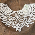 White cotton lace button Photo 0