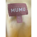Show Me Your Mumu Jodie Dress in Yellow Luxe Satin XL Photo 5