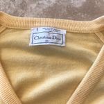 Christian Dior Yellow Cardigan SO SOFT Photo 1