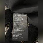 Bardot  Ariela metallic long sleeve mini dress burnout velvet V neck faux wrap S Photo 4