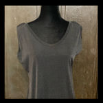 black sleeveless ribbed Straight dress Photo 2