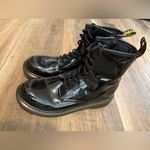 Dr. Martens Shiny Black Combat Boots Photo 1