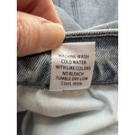 Pistola Lana High Rise Ultra Wide Leg Blue Jeans Raw Hem Blase Photo 6