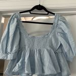 Free People Blue Top Photo 2