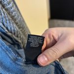 BKE  Denim Jacket with Knit Collar Photo 6