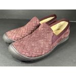 Jbu by Jambu Women's Crimson Wine Slip On Flats Oxfords Memory Size 8.5 Photo 2