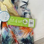 Fit 4 Ur Tummy Whimsical Racerback Blouson Top swimwear sz 12 NWT Photo 4