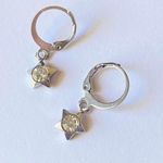 Handmade funky grunge y2k simple mini stainless star earrings 🌙 Photo 5