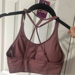 Fabletics Strappy Fitness Bra, Dusty Rose, Pink, Size XS Photo 1