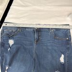 Torrid Dark Blue Distressed Jeans Straight Leg Plus Size 22 XLT Tall Photo 6