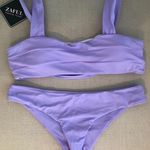 Zaful Purple Wide Straps Swimsuit Photo 0