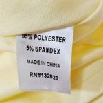 superdown  Diana Mini Dress in Light Yellow LArge Photo 7