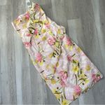 Petal and Pup  Dress NWT cotton floral strapless midi womens Pink (medium) party Photo 0