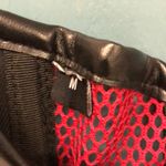 Top Drawer Red black Fishnet Steel Boned Under Bust lacing Corset size M costume Size M Photo 3