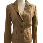 Apt. 9  Women's Petite Size 4P Blazer Brown Jacket Photo 0