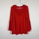 Free People Parisian Nights Bell Sleeve Top Size Large Photo 2