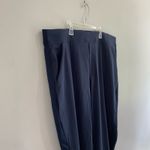 Athleta  Brooklyn Ankle Pant Blue Lightweight Stretch Pull On Trousers Sz 22 Photo 2